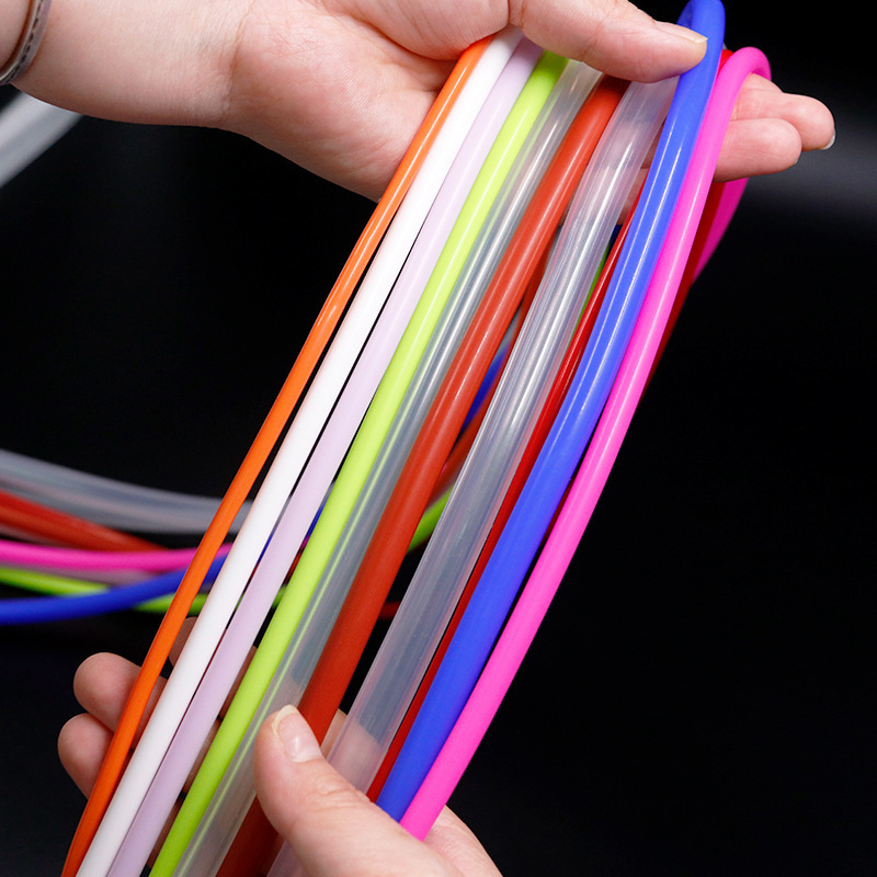 彩色矽（guī）膠管