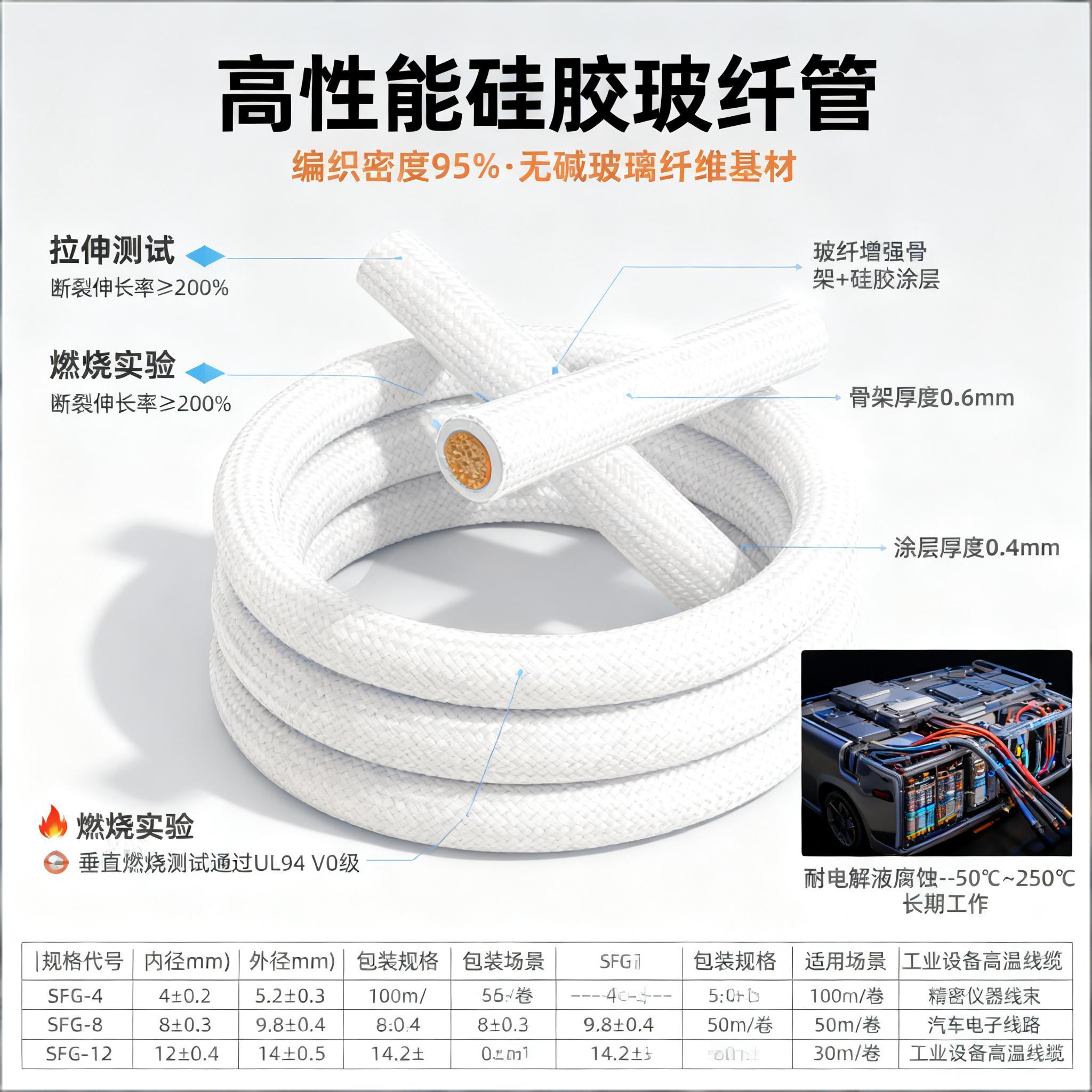 矽膠玻（bō）纖（xiān）管