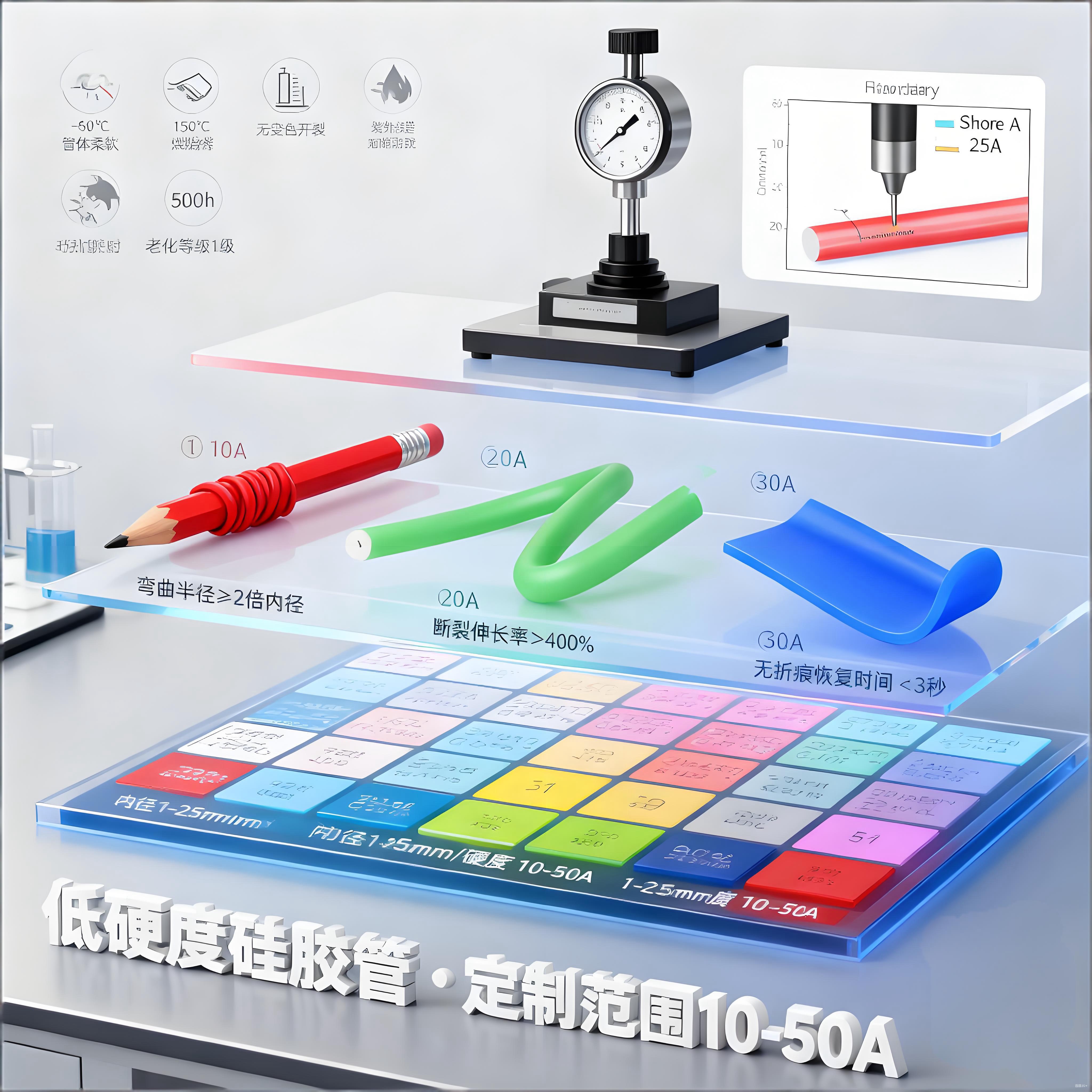 低（dī）硬（yìng）度（dù）矽膠管