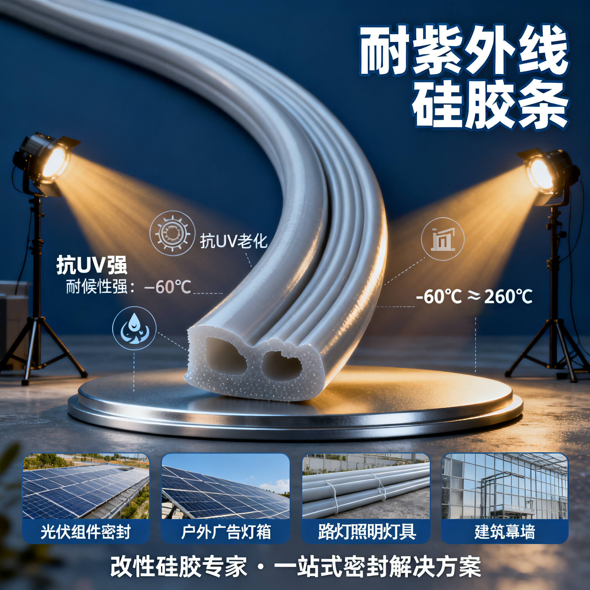 耐紫（zǐ）外線（xiàn）矽膠條