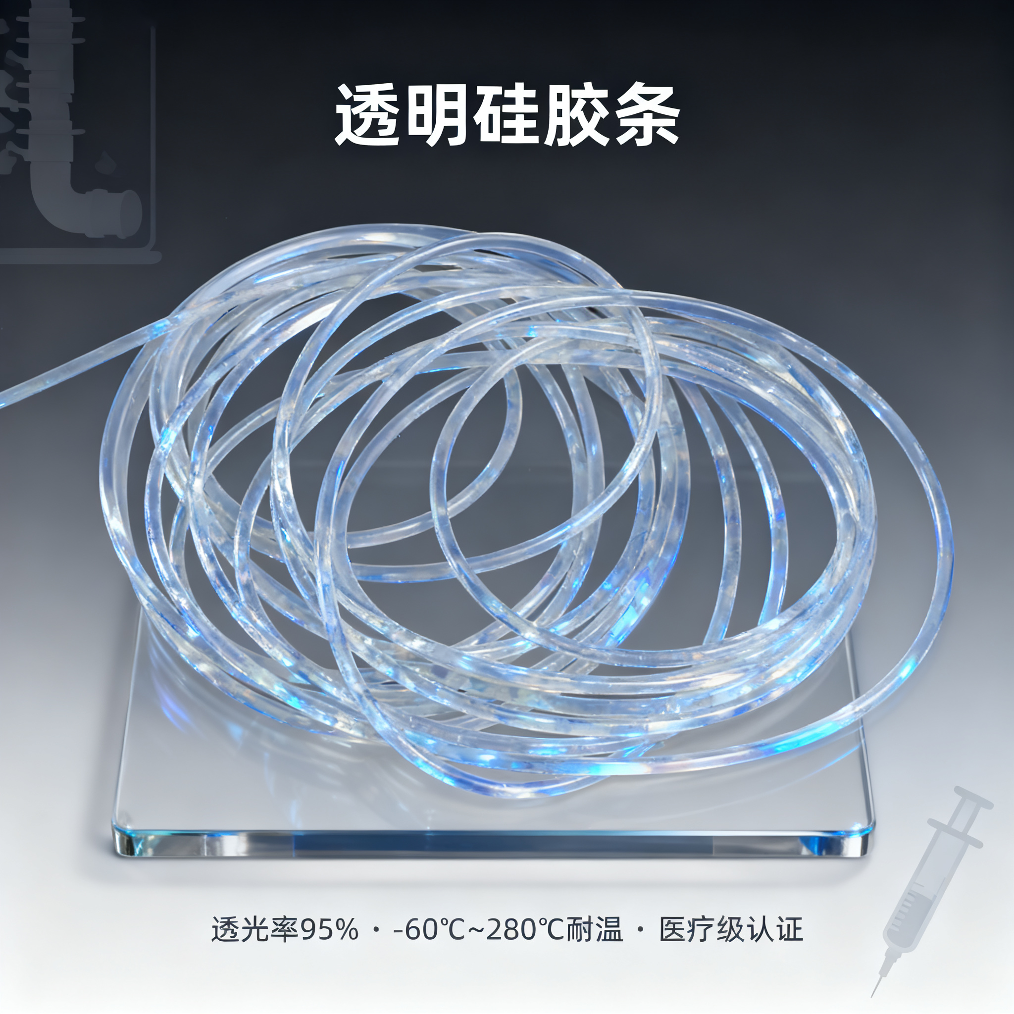 透明矽（guī）膠（jiāo）條