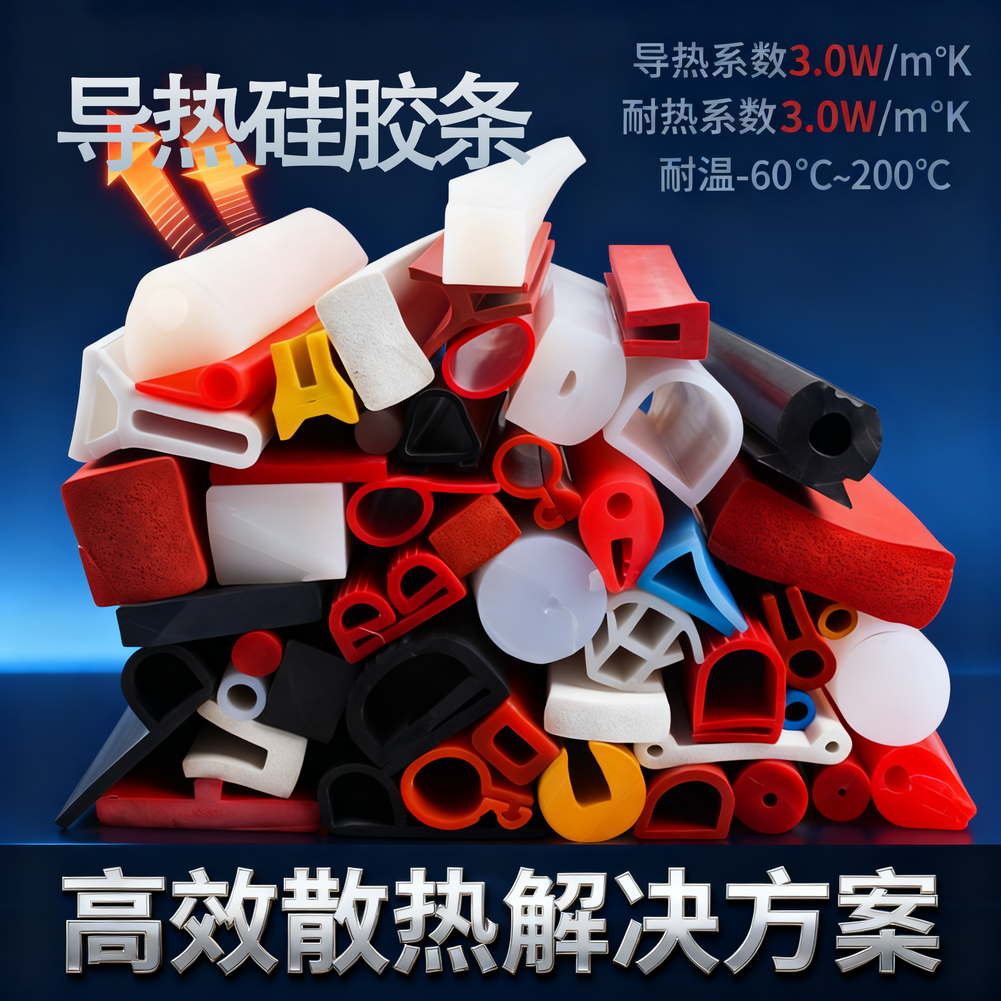 導熱矽（guī）膠條